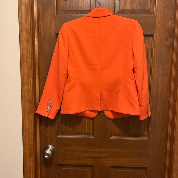 Ann Taylor Vibrant Orange Blazer - Picture 3 of 3